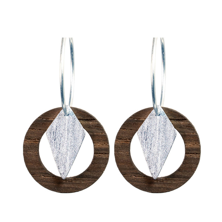 Dragør - creolere med røget eg og spidser i Sterlingsølv