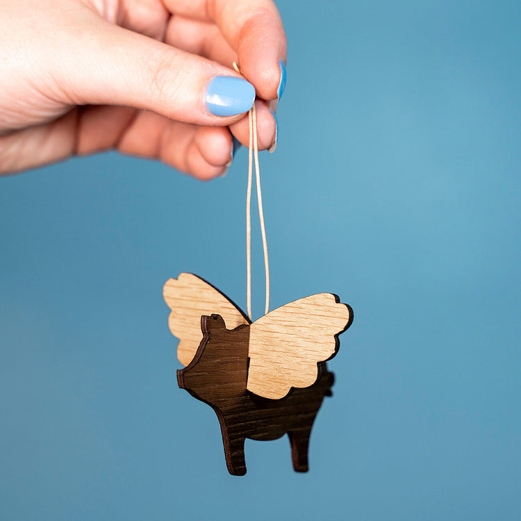 Grynte i røget eg og eg