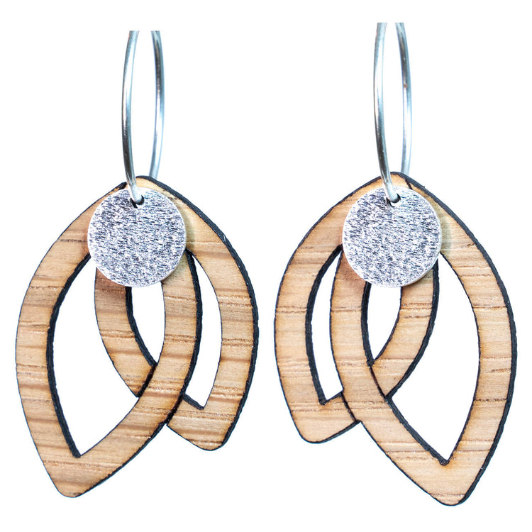 Kolding - creolere med eg og mønter i Sterlingsølv