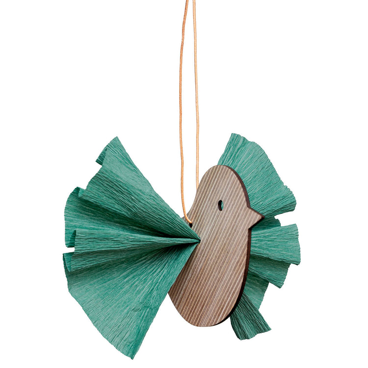 Lykkefugl: Zebrafinke lille (birk)