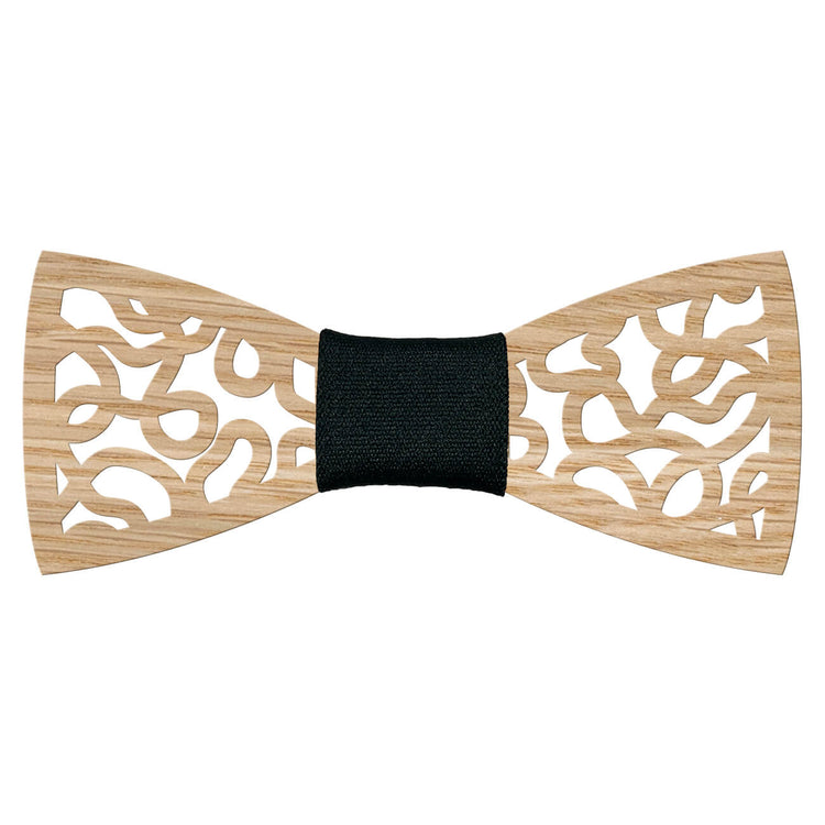 Butterfly i træ: Kruseduller med mørkegrønt bånd