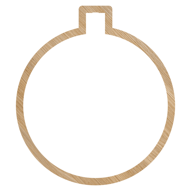 Julekuglen eg - mellem