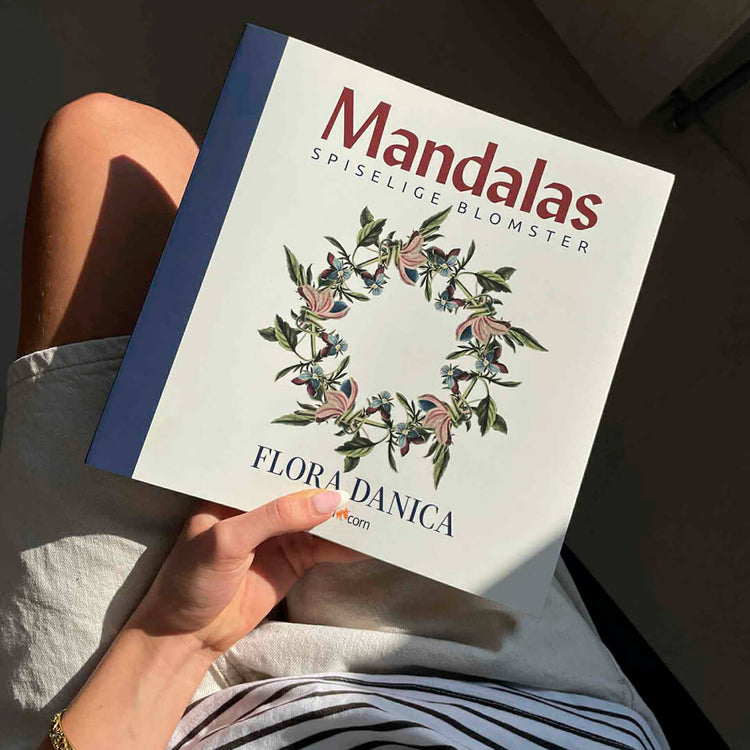 Bog: Flora Danica mandalas spiselige blomster